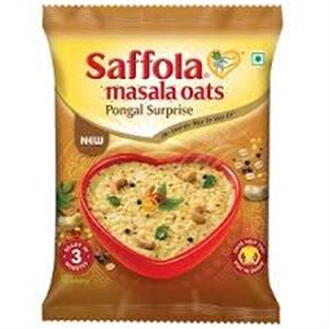 Saffola Masala Oats - Pongal (2 * 38 g) , 2 Pcs